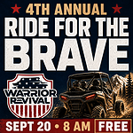 4th Annual "Ride for the Brave" - logo